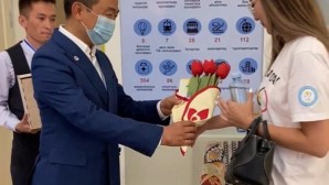 «Бақытты қалаға бір билеттің» иесі Шымкентке келді