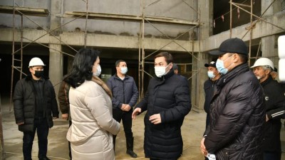 Шымкент әкімі мектеп құрылысымен танысты