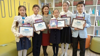 Кітапты сүйетін шымкенттік оқушылар жүлделі болды