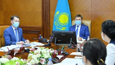 Шымкент әкімі Тәжиеваның есебін тыңдады