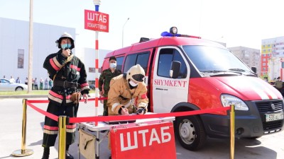 ​Шымкентте жалпықалалық сейсможаттығу өтті