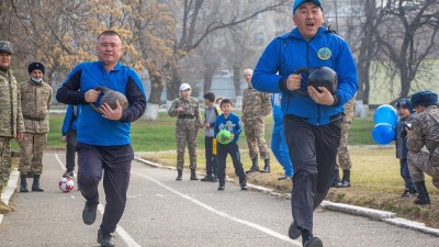 ​Әскери қызметшілер отбасылық байқауға қатысты