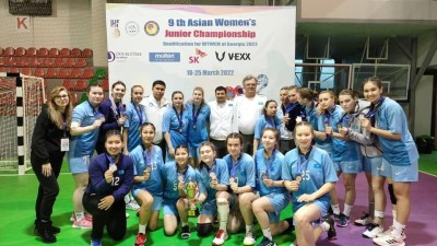 Шымкенттік гандболшы Азия чемпионатында үздік ойыншы атанды