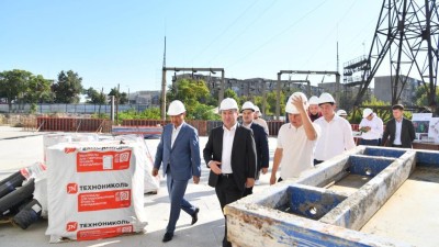 Қала әкімі тұрғын үй құрылысын тексерді