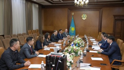 Қала әкімі Финляндияның Қазақстандағы төтенше және өкілетті елшісімен кездесті