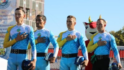 Шымкенттік өрт сөндіруші үш дүркін әлем чемпионы атанды