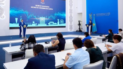 Шымкент қаласының әкімі елордада брифинг өткізді