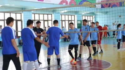 БАҚ өкілдері арасында спартакиада өтіп жатыр