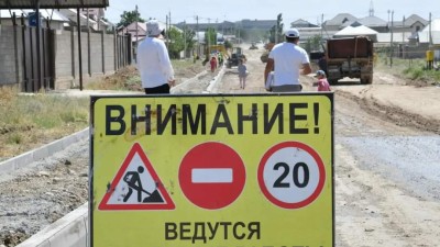 Ақжайық шағынауданына кәріз жүйесі тартылуда