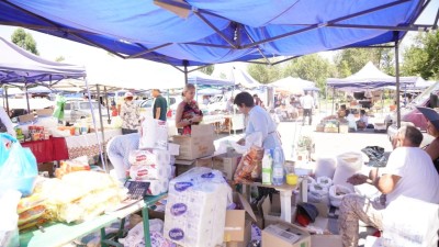 Қала күні қарсаңында ауыл шаруашылығы өнімдерінің жәрмеңкесі өтті