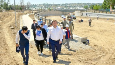 Шымкент әкімі Қонаев даңғылы жалғасының құрылыс барысын аралады