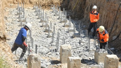 «Оңтүстік» айналма жолы құрылысы қарқын алды