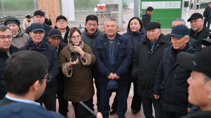 АРДАГЕРЛЕР АТҚАРЫЛҒАН ЖҰМЫСТАРМЕН ТАНЫСТЫ