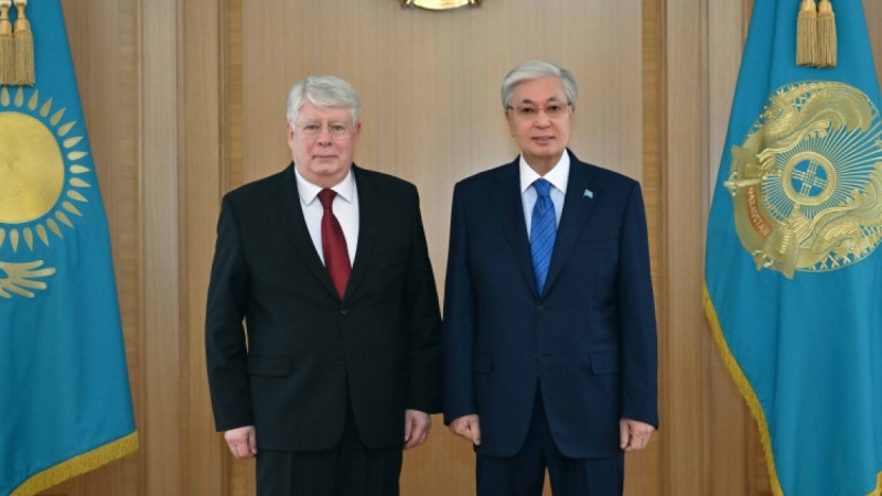 Президент Қасым-Жомарт Тоқаев Ресейдің Қазақстандағы елшісі Алексей Бородавкинді қабылдады