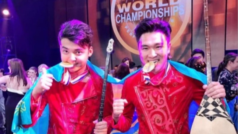 Қазақстандық домбырашылар әлемдік байқауда алтын медаль жеңіп алды