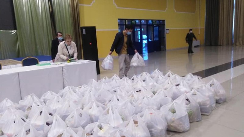 Медицина қызметкерлері сауапты іске кенелді