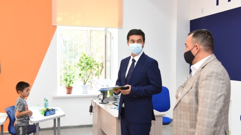 Қала әкімінің бірінші орынбасары Adan мектебінің жұмысымен танысты