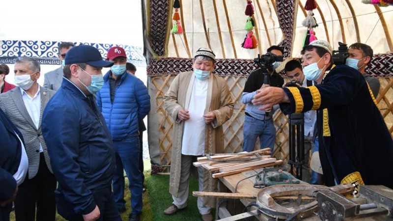 Ескі қалашық аумағында Shymqala этноауылы ашылды