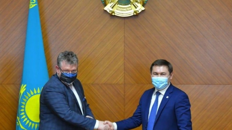 Қала әкімі Эстония елшісімен кездесті