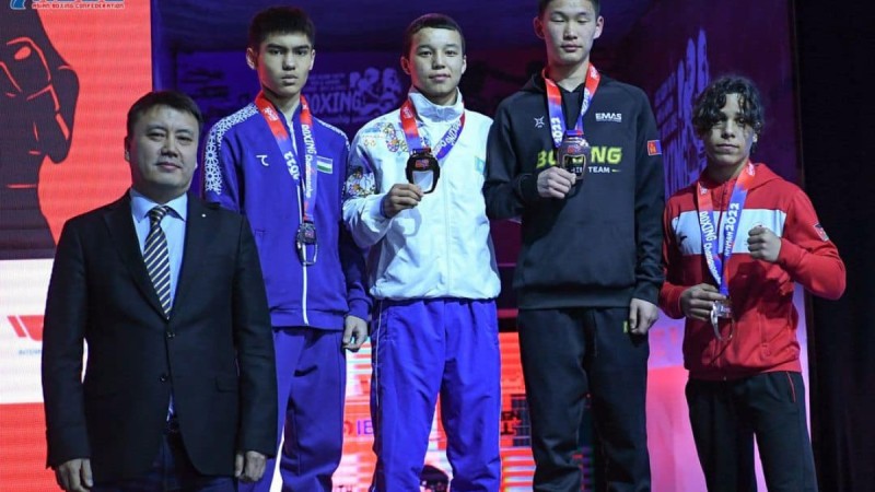 Жас боксшылар Азия чемпионатының жүлдегері атанды