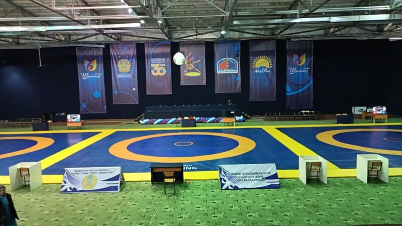 Еркін және әйелдер күресінен ҚР чемпионаты өтеді