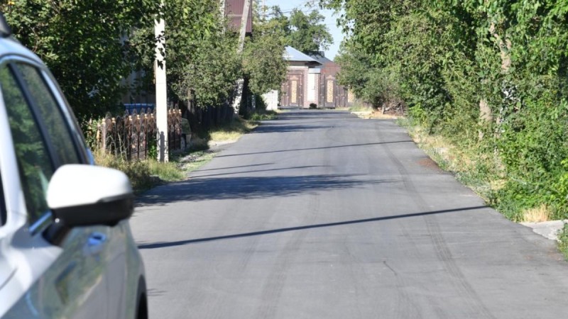 11 шақырым жолға асфальт төселді