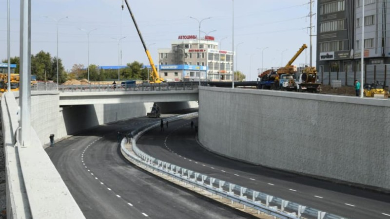 Д.Қонаев даңғылы көлік қозғалысына ашылды