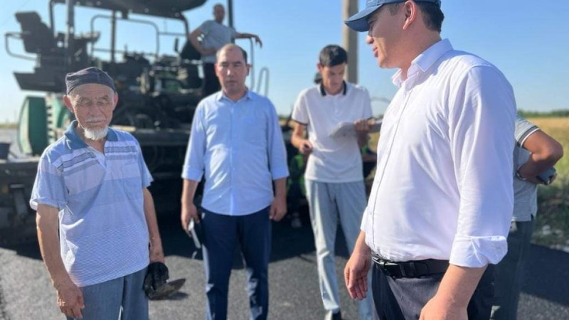 Ынтымақ көшесіне орташа жөндеу жұмыстары жүргізілуде