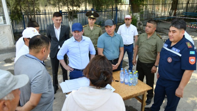 Шымкентте жаңа өрт депосы салынуда