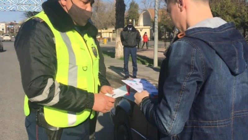 «Жүргізуші, Пара берме!» акциясы өтті