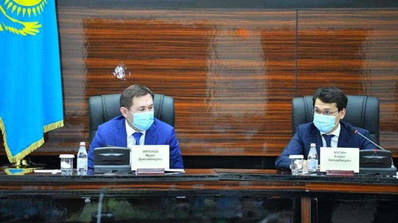 Шымкентке министр Бағдат Мусин іс-сапармен келді