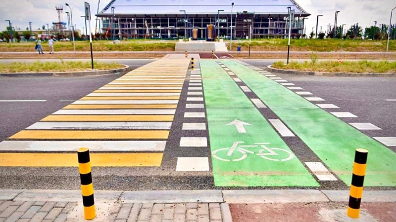 Веложол ретке келтірілді