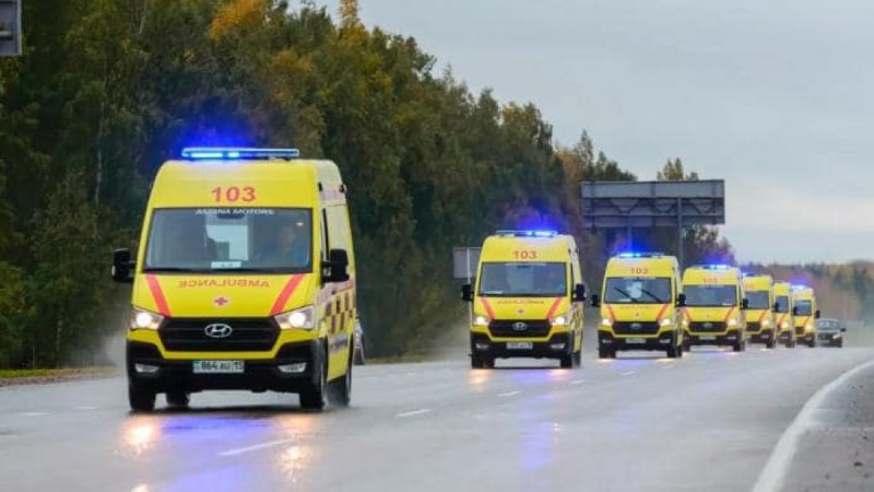 Шымкент қалалық жедел жәрдем станциясына жаңа автокөліктер берілді