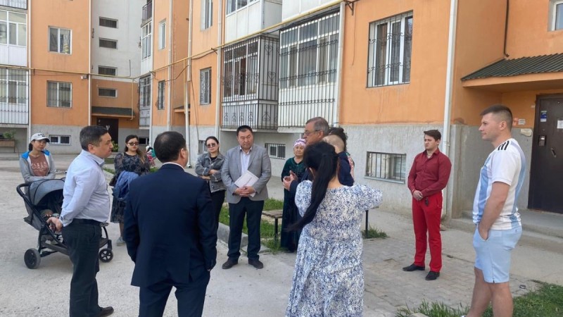 МИБ бойынша жұмысшы топ тұрғындармен кездесті