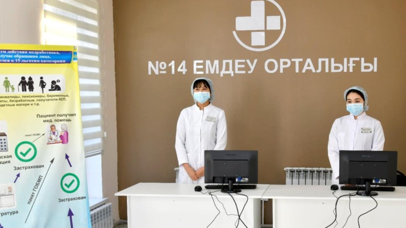 М.Әйтенов жаңадан ашылған медицина орталығының жұмыс барысымен танысты